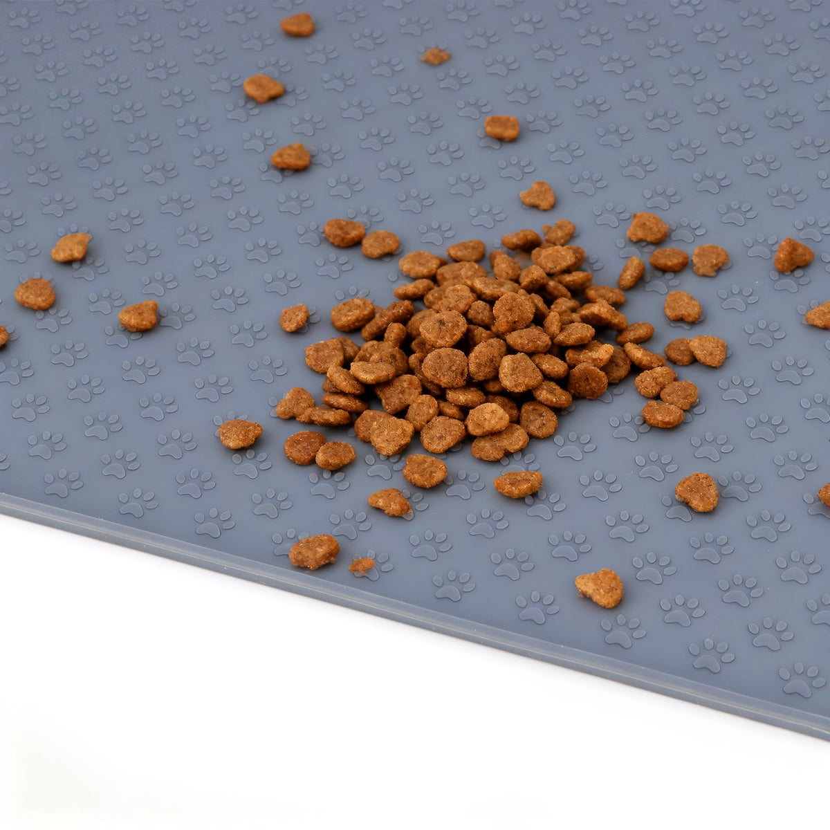 Feeder Dog Mat Non Slip With Raised Edges 15.5 x 23.5 Inches Fall 2025 Pet Essential Keeps Floors Clean
