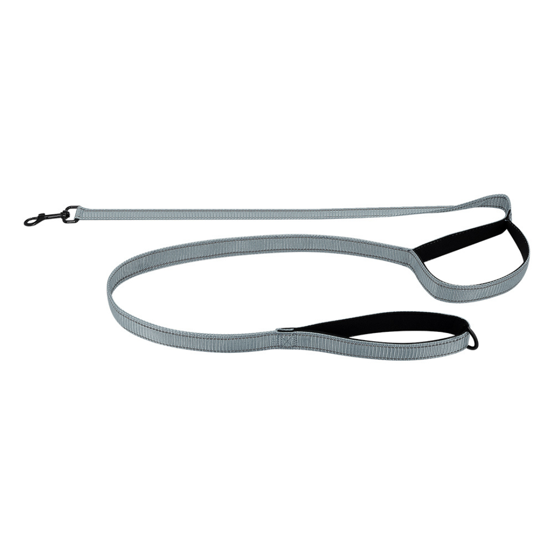 Traffic Handle, Nighttime Visibility, Fall 2025 Pet Safety – Reflective Dual-Handle Dog Leash