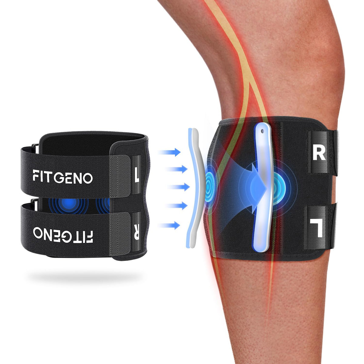 Sciatica Knee Brace Pain Relief Support With Flexible Straps For Nerve Comfort And Mobility Fall 2026 Trend