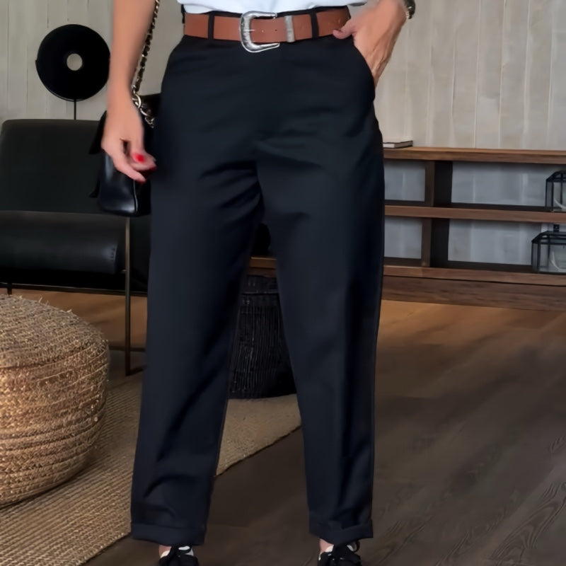 Atmungsaktive Damen Anzughose – figurbetont, für Büro und Alltag, aus hochwertigem Stoff 9