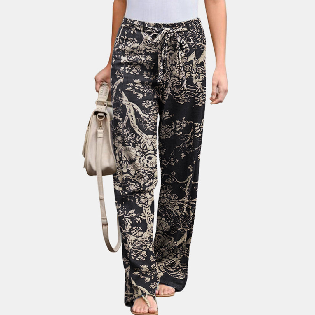 Bequeme Damenhose – mittlere Taille, atmungsaktives Polyester, für Freizeit und Sommer 8
