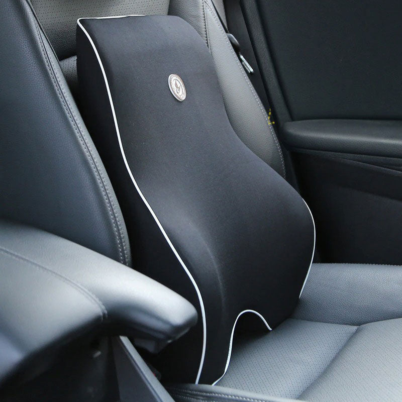 Lumbar Support Pillow Memory Foam Car Seat Cushion For Comfort-Grip Back Pain Relief Fall 2026 Trend