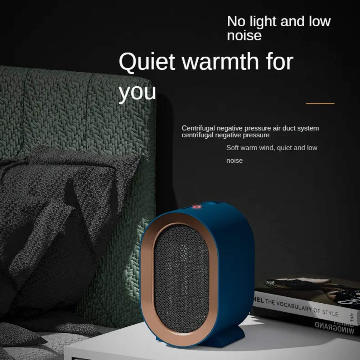 Space Heater Compact Ceramic Energy Efficient Fall 2025 Cozy Warmth For Any Room Living Room