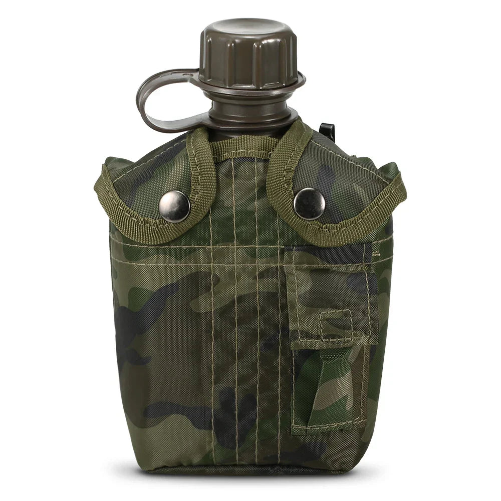 Water Bottle Canteen Fall 2025 Outdoor Hiking Survival Gear Sturdy Leakproof For Camping And Backpacking