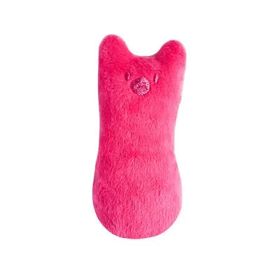 Grinding Teeth Catnip Toys - Funny Plush Cat Chewing Toy for Kittens