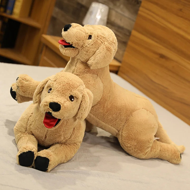 Labrador Plush Dog Realistic Stuffed Toy Birthday Gift