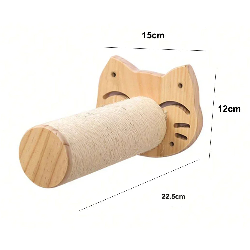 Cat Tree Wall Mounted Hammock Kit Vertical Climbing Cat Furniture Fall 2025 Space Saving Scratching Playground