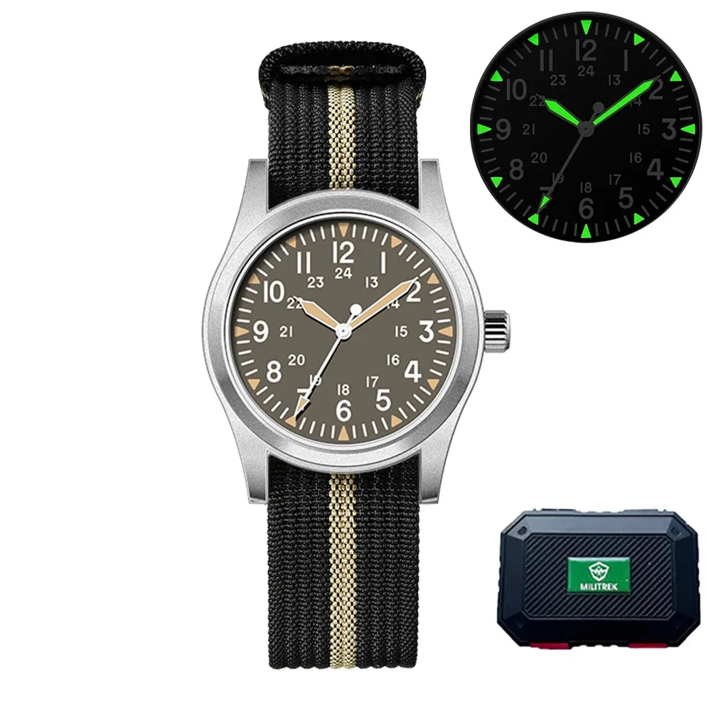 Military2025 Edition Quartz Field Watch 37mm Sapphire Fall