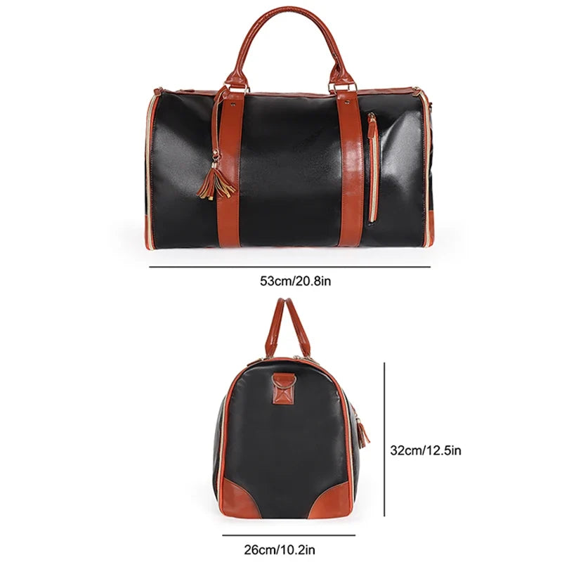 Folding Suit Storage Bag for Women - Large Capacity Water-Resistant Travel Organizer