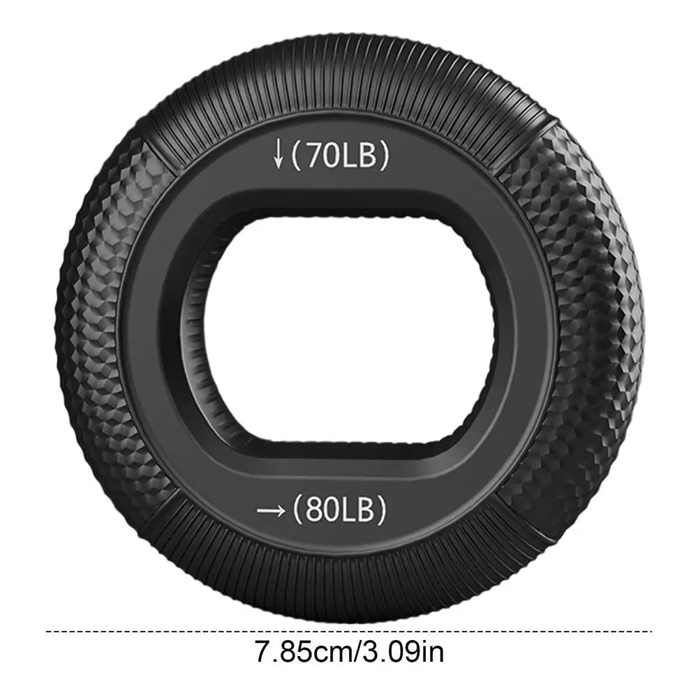 Silicone Hand Grip Strengthener Rings - Flexible Fitness Equipment for Muscle Training