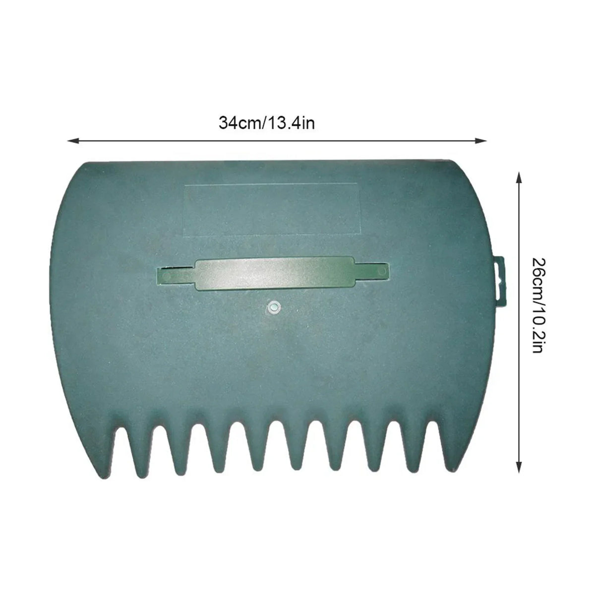 Oversized Plastic Leaf Rakes - Garden Tools for Simple Yard Cleanup & Waste Collection