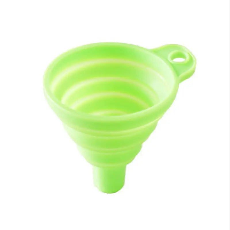 Household Telescopic Funnel Kitchen Device - High Temperature Resistant Mini Folding Funnel - 4 Colors Available