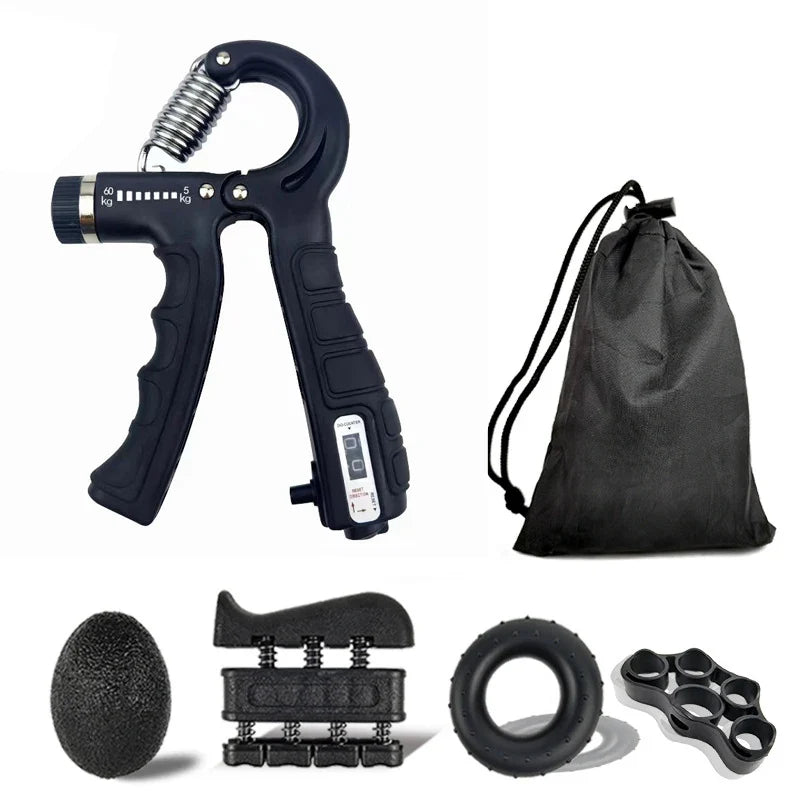 Flexible Hand Gripper Fitness Equipment - Resistance, Strength Training Device for Grip and Forearm