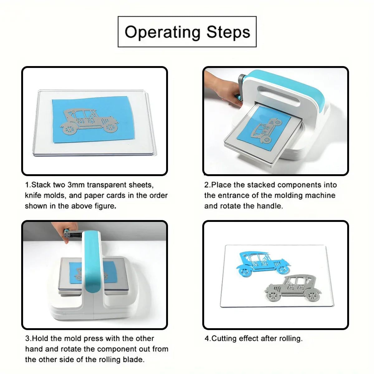 Die A5 Cutting Machine 6 Inch Opening Scrapbook Craft