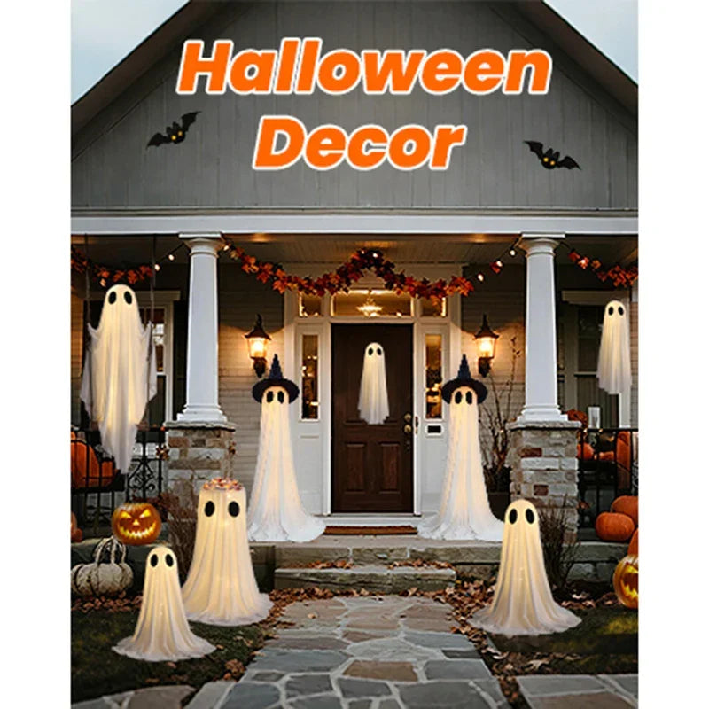 Ghost Glowing Yard Decor Halloween 2025 Outdoor Light