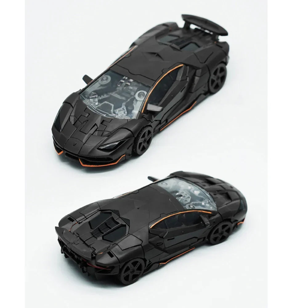 Robot Transforming Car Toy Alloy Edition Anime Action Figure, 13cm Unisex Kids Gift Fall 2025 Trend