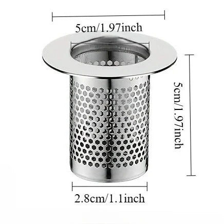 Drain Filter Sink And Shower Drain Catcher Fall 2026 Kitchen And Bathroom Protection Simple Install Hair Debris Block