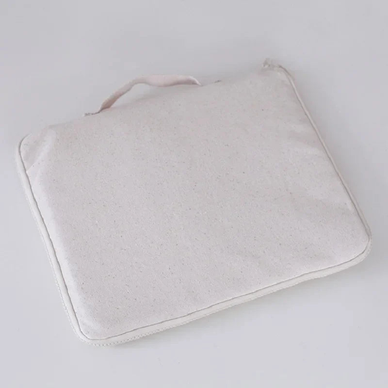 Pencil Case Canvas Kids Stationery Organizer Bag Desk Crayon Holder Back To School 2025 Travel-Friendly Tidy Workspace