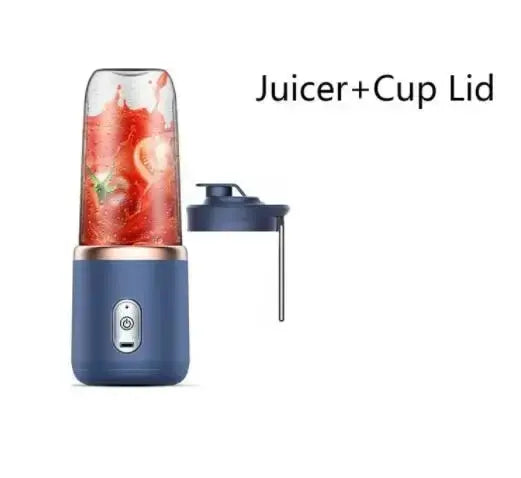 Travel-Friendly Blender 6-Blade 400ml Personal Smoothie Maker Spring 2026 Trend Safety Lock And Auto Pulp Ejection