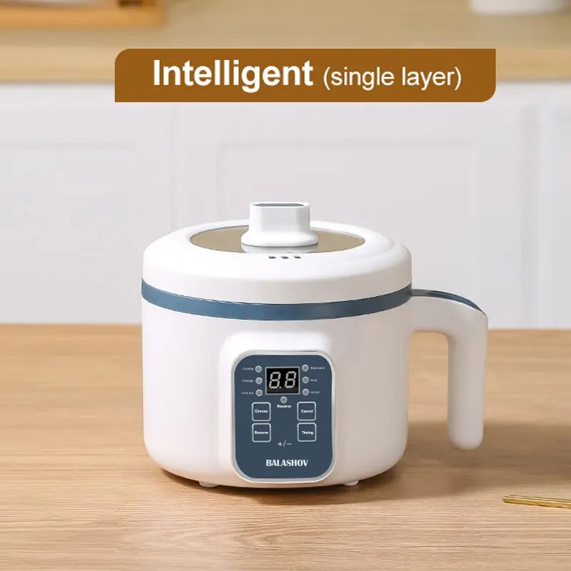 Motor-Driven Rice Cooker Smart Multi Cooker Household Kitchen Appliance Fall 2025 Nonstick Inner Pot Timer Simple Cleanup