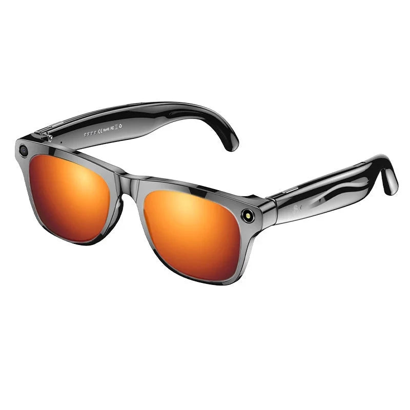 AI Smart Camera Glasses Bluetooth Call Voice Assistant