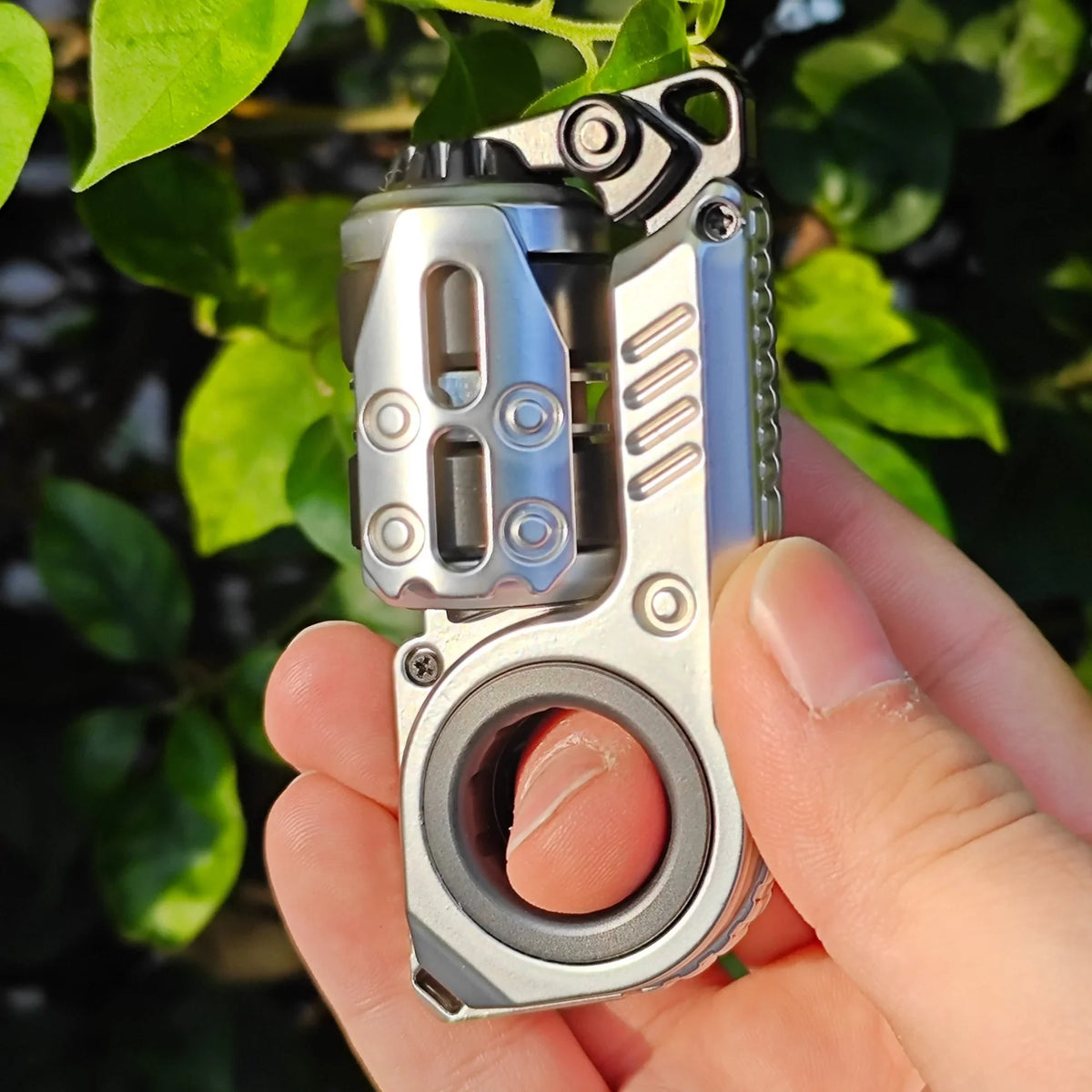 Tuning Fork Magnetic Ratchet Cybercore Desk Stress Relief Toy 2026 – EDC Metal Fidget Slider Kit