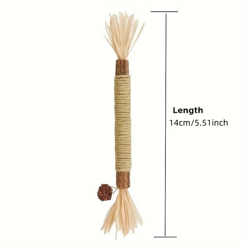 14cm 1Pc Cat Toys Silvervine Chew Stick for Kitty Teeth Cleaning Pet Supplies