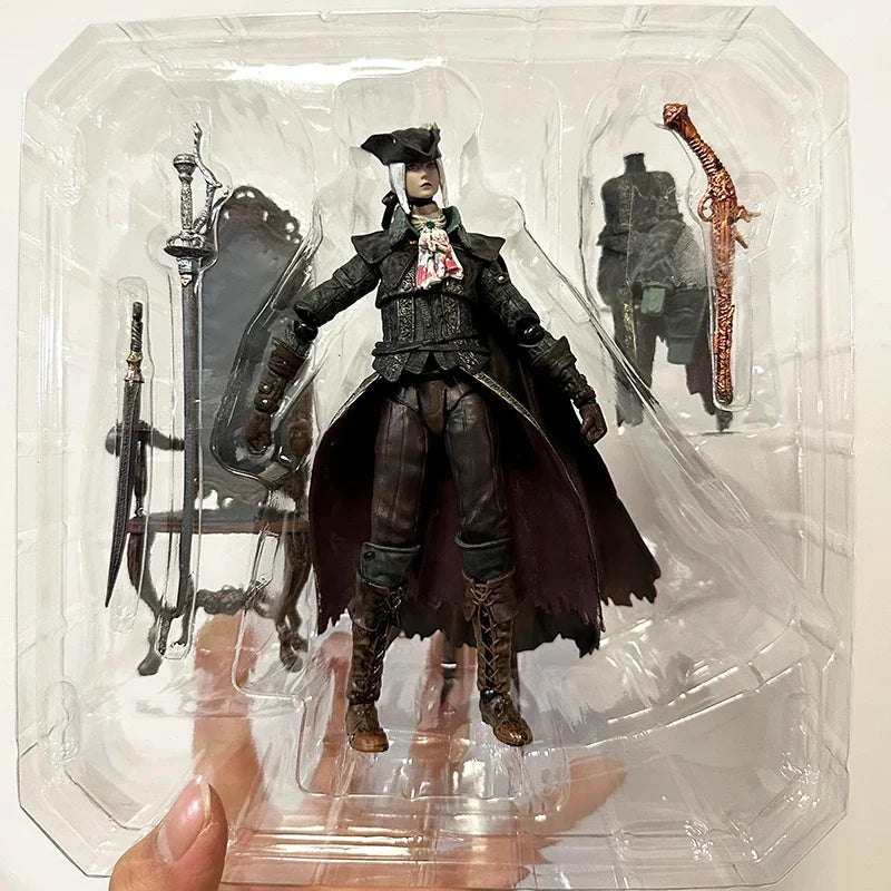 536 Figma Lady Maria Action Figure - Bloodborne PVC Doll, Collectible DX Edition Model for Gamers and Fans 16.5cm (6.2 inch)
