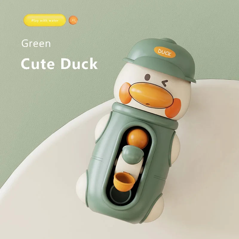 Adorable Duck & Elephant Water Play Toys for Babies - Great Summer Bath Fun for Kids 6 Months and Up