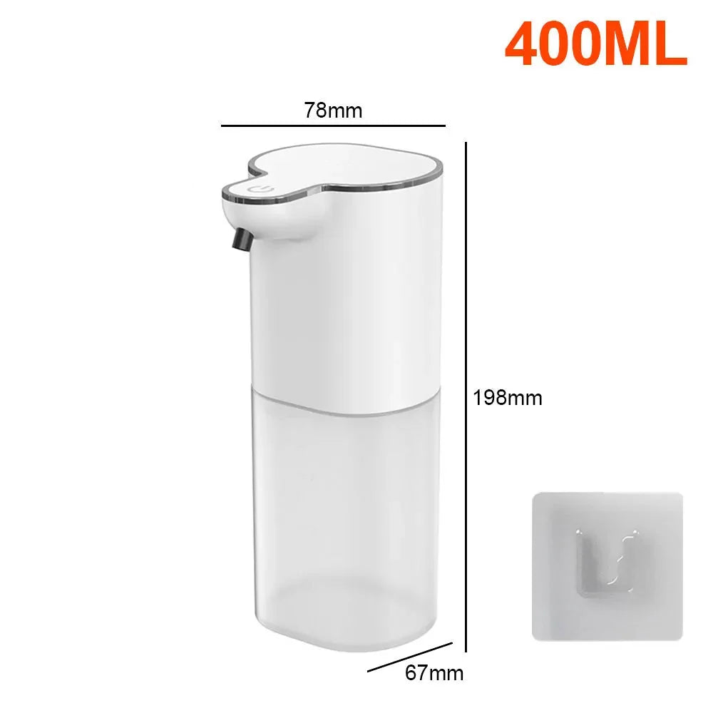 Soap Automatic Dispenser Touchless Sensor Foam Type-C Charging High Capacity Smart Soap Dispenser