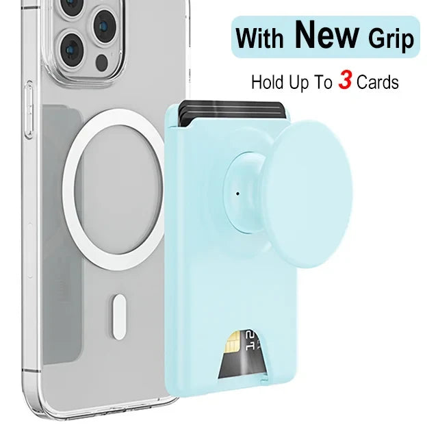 Magnetic2026 Edition Wallet With Expanding Grip For Phones Universal Card Holder Case Anti Scratch And Dustproof Back To School