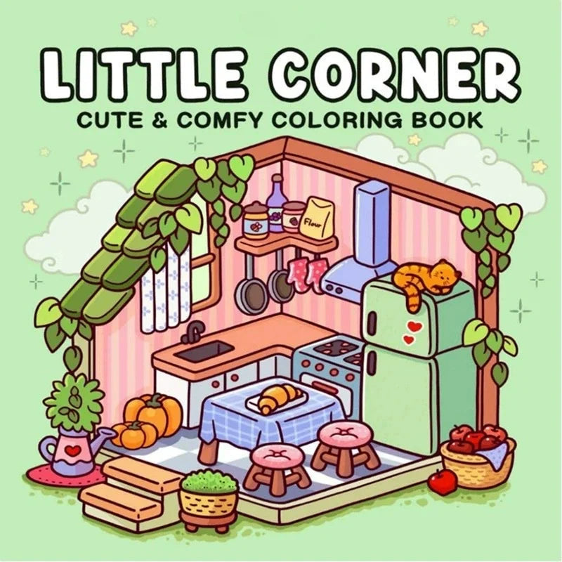 Book Coloring For Kids Calming Moments Educational Doodles With Adorable Creepy Creatures Halloween 2025 Gift