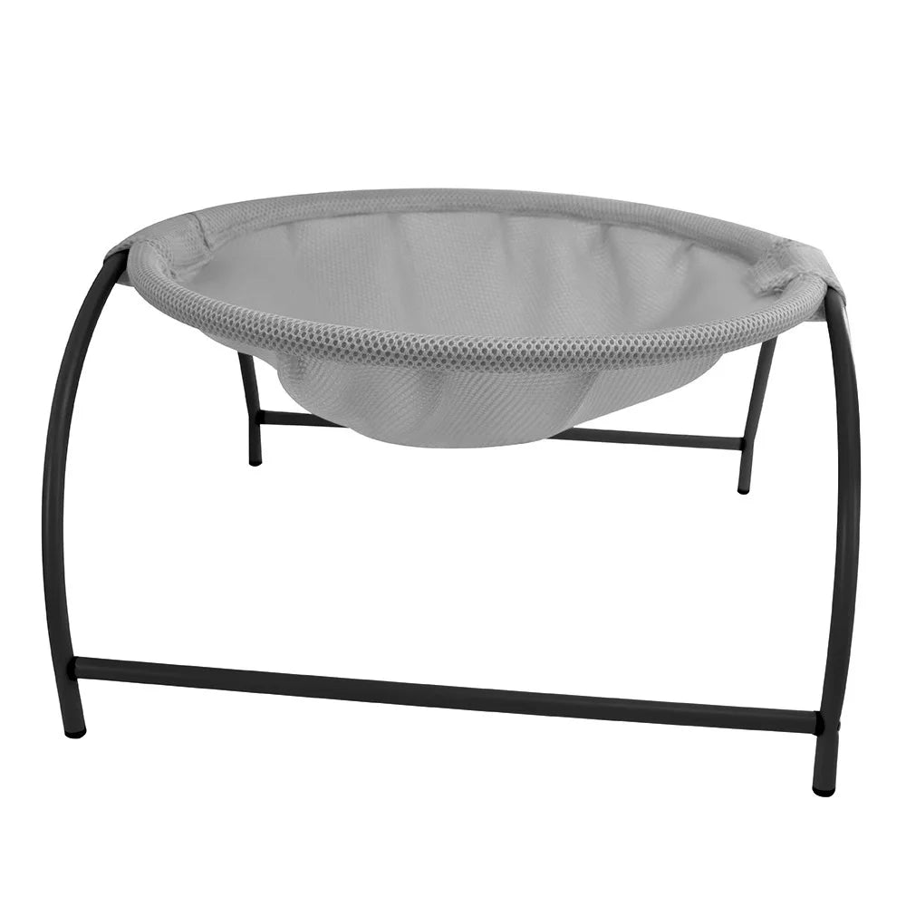 Bed Cat Breathable Cooling Hammock Cot Elevated Pet Sofa Summer 2025 Cozy Sturdy Metal Frame Nap Lounger