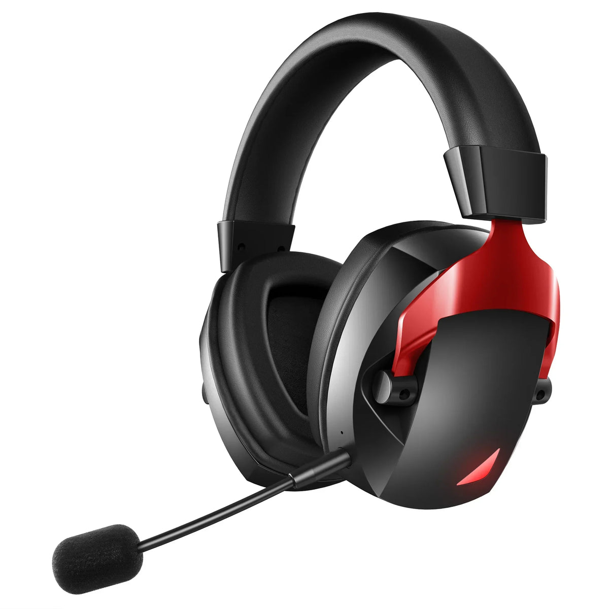 Cordless Gaming Headset Detachable Mic Multi Mode Comfort