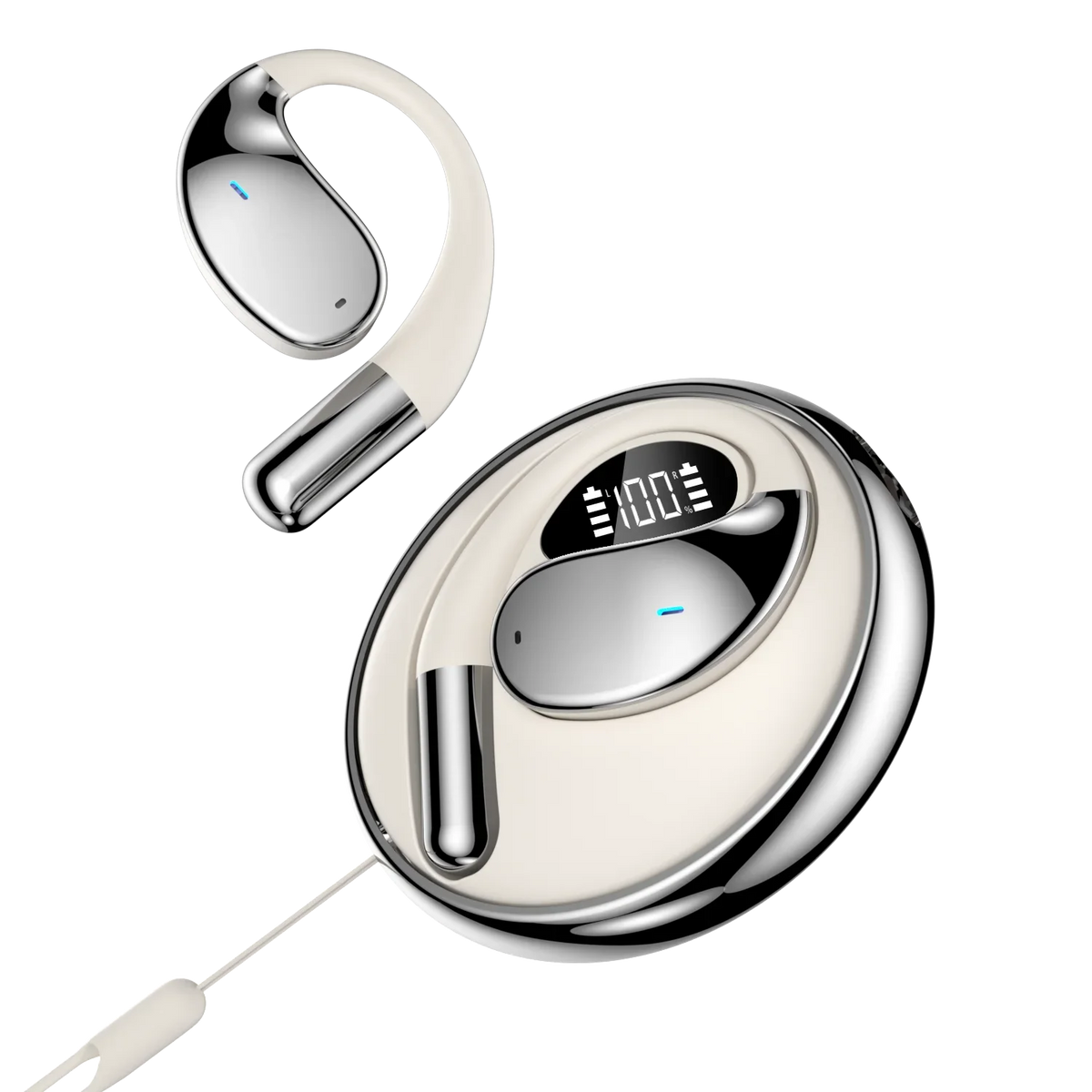 AI Voice Translator Earbuds Mini Cordless Stereo Travel