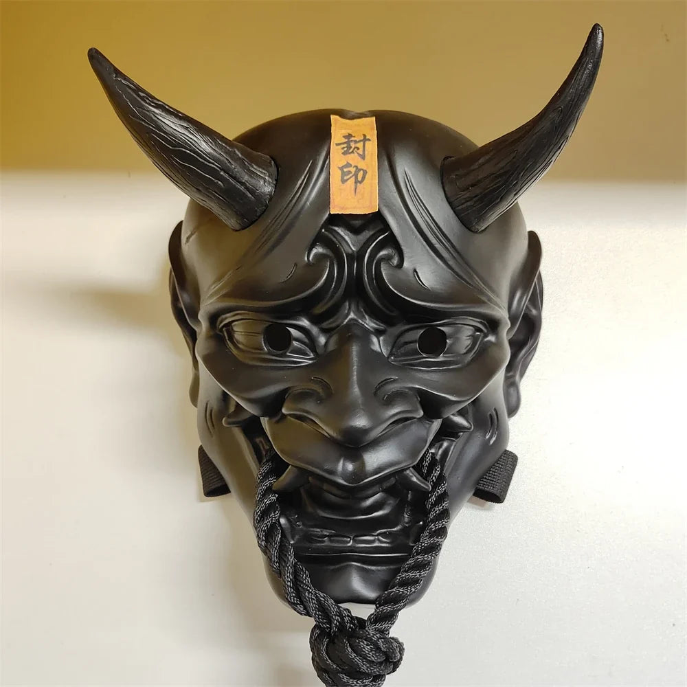 Horror2025 Edition Hannya Mask Resin Demon Cosplay Halloween