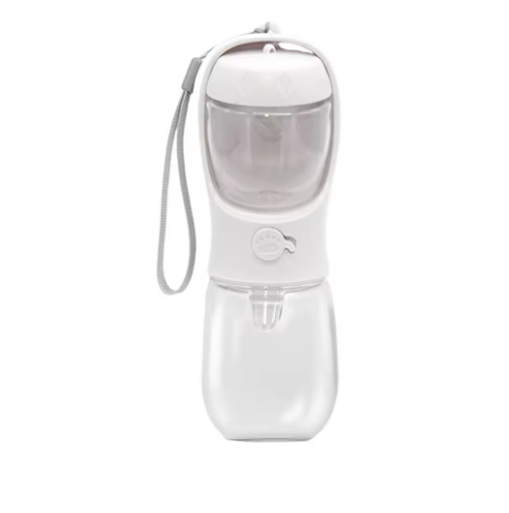 Travel-Friendly Dog Cat Water Bottle with Food Storage for Outdoor Travel Pet Supplies