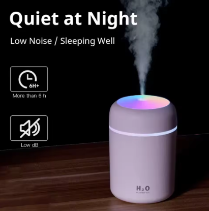 Colorful 300ml Cup Humidifier USB Aromatherapy Air Purifier