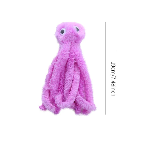 Octopus Cute Plush Cat Toy - Bite Resistant, Interactive Play Pet Supplies