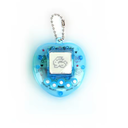 Pets Electronic Tamagotchi 49 In One Funny Toy - Retro Pixel Keychain for Kids and Adults