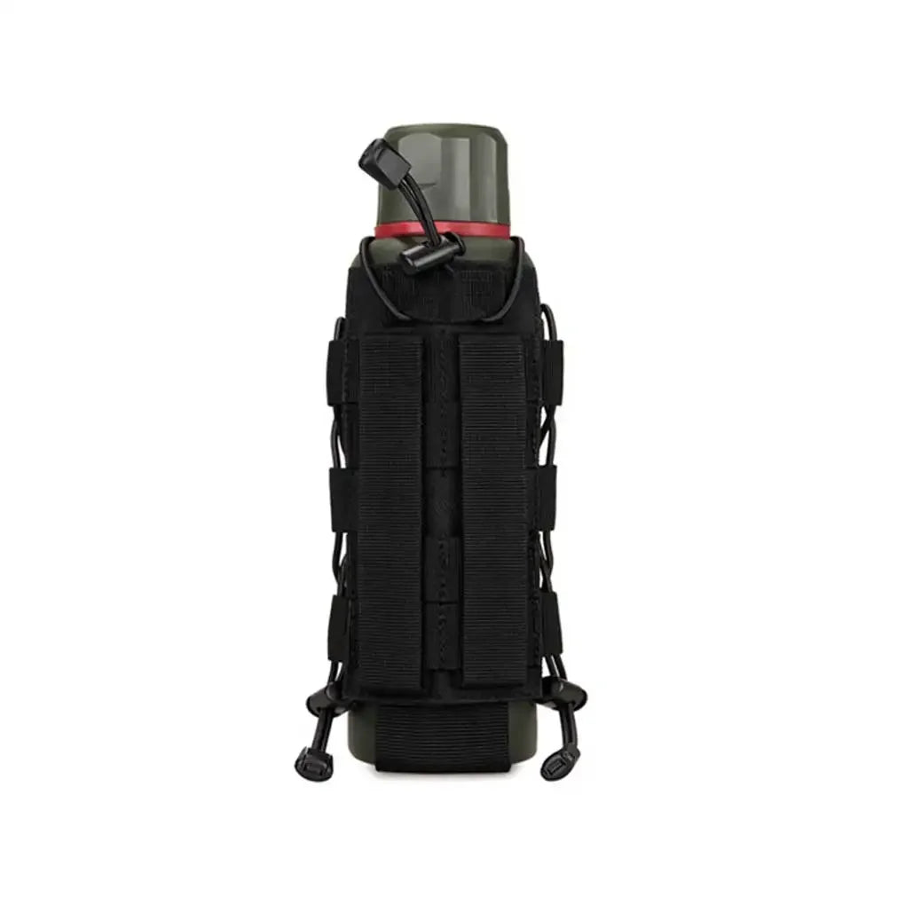 MOLLE Radio Pouch and Water Bottle Holder - Flexible 40 Oz Pouch for Backpack Fall 2025 Tactical Gear Accessory