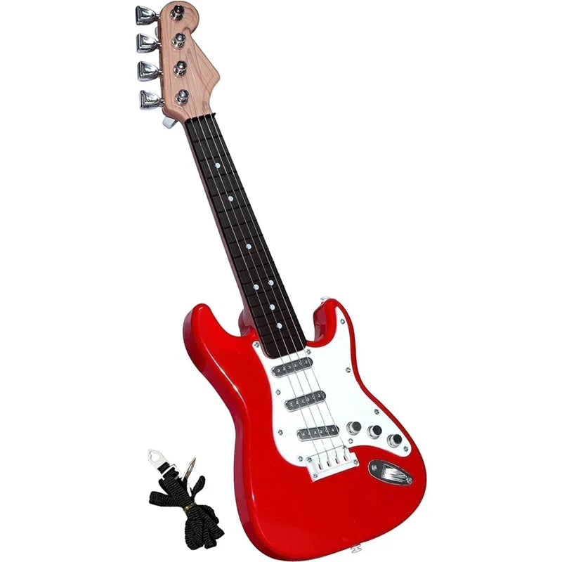 4-String Motor-Driven Guitar Toy for Kids - Travel-Friendly Musical Instrument, Great Gift for Young Musicians