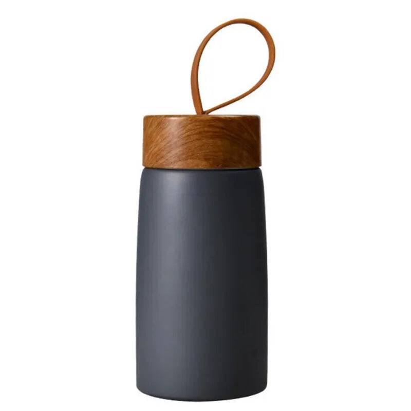 260ml Insulated Coffee Mug - 304 Stainless Steel Travel Tumbler, Travel-Friendly Thermal Flask for Hot Drinks, Mini Water Bottle