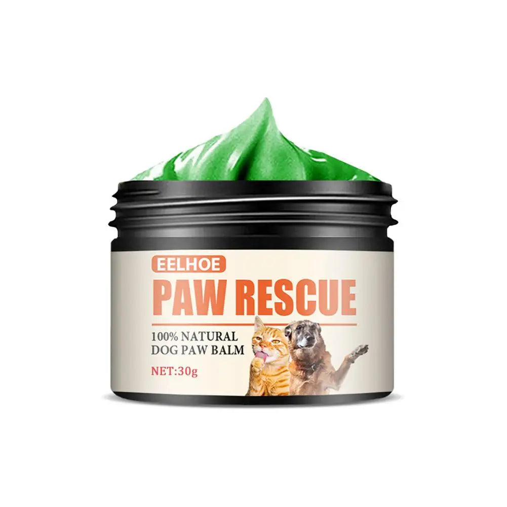 Pet Paw Balm for Dogs & Cats - Moisturizing Foot Maintenance Cream, Protective Oil for Winter Paw Health