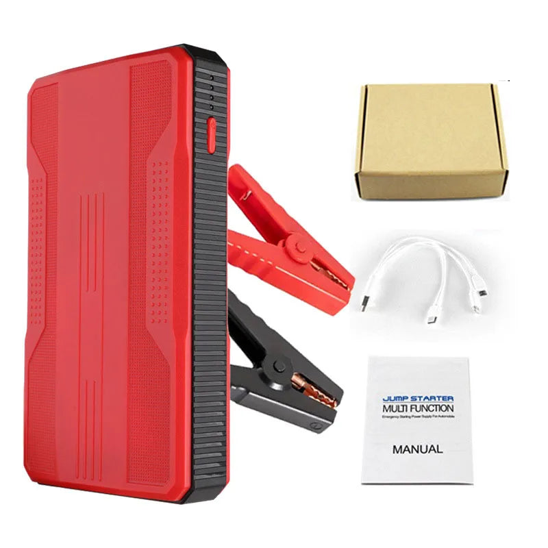 Car2025 Edition Jump Starter 20000mAh 12V Travel-Friendly Battery Booster With USB Port Road Trip Ready