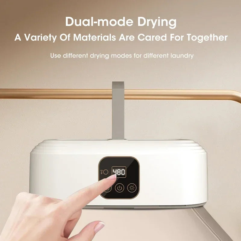 Mini Travel-Friendly Motor-Driven Dryer - Foldable Fast Drying Household Cabinet for Travel
