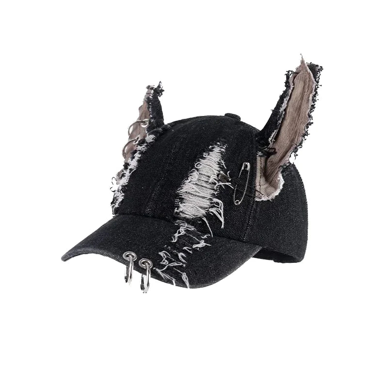 Girl Hot Cowboy Baseball Hat - Graffiti Hip Hop Cap for Men and Women