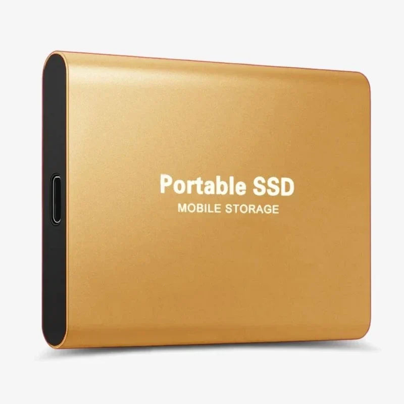 External SSD Travel-Friendly USB 3.1 Ultra Fast Backup Drive