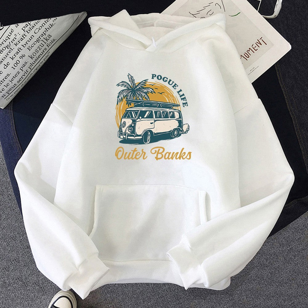 Cozy Oversized Unisex Hoodie - Pullover, Polyester, Casual