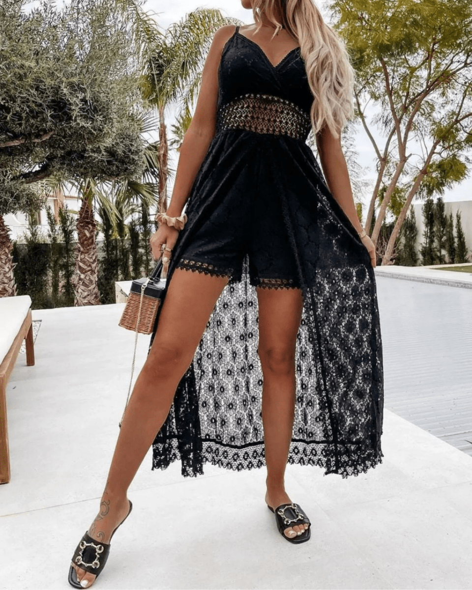 Variant image for Elegant Boho Womens Dress in Soft Cotton, Knee-Length Summer Dress for Casual Outings and Events-5